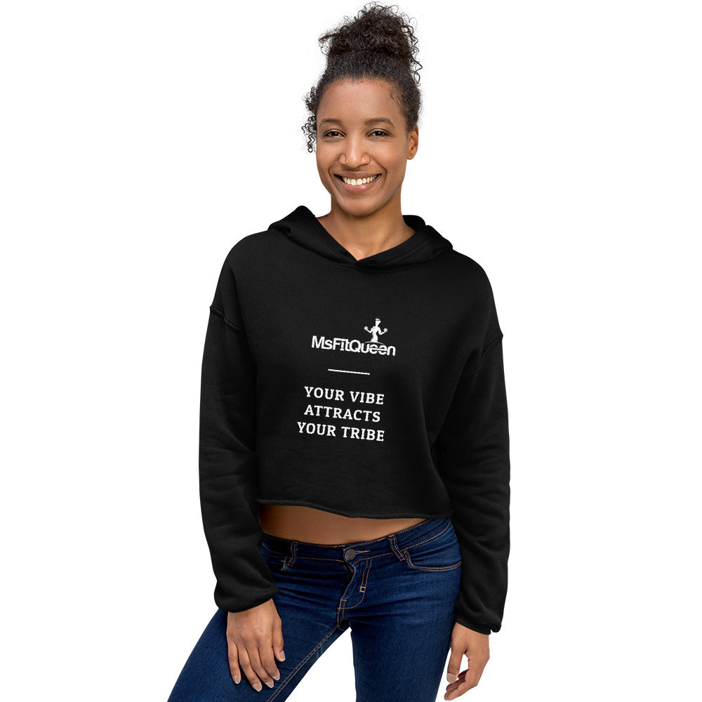 Queen crop top on sale hoodie